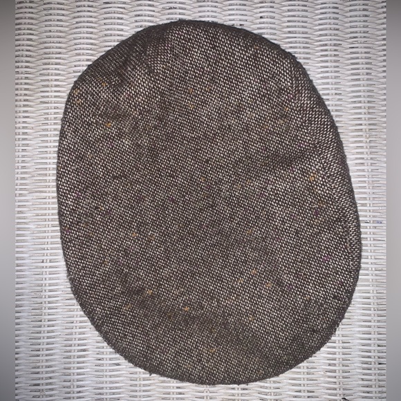 Vintage Brown United Hatters Workers Int’l Union Newsboy Cabbie Flat Ivy Cap - Picture 2 of 5